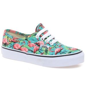 Flamingo Print Vans •WORN ONCE•